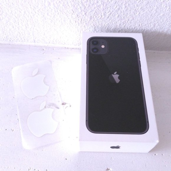 APPLE iPHONE 11 BOX ONLY 64GB Original Packaging OEM Stickers COLLECTIBLE Nerd - Picture 1 of 15